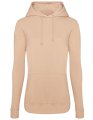 Dames Hoodie College AWDis JH001F Nude